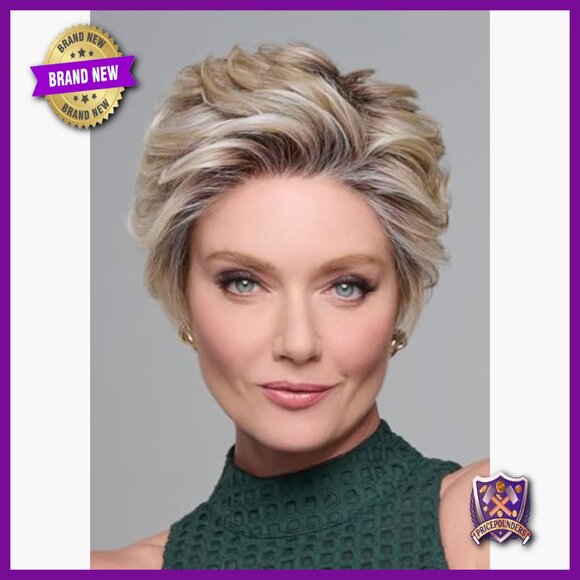 Short Pixie Cut Wig with Soft Waves, Heat-Friendly Synthetic Hair, Average Cap main image 5